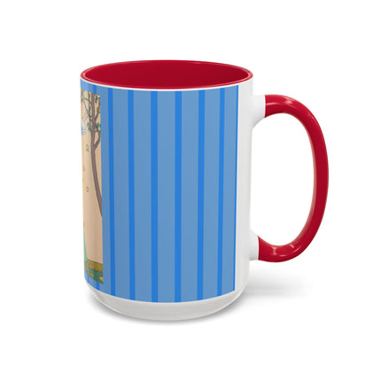 Le Verger by Georges Lepape Colorful Mugs (11oz, 15oz)