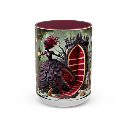 Malice in Wonderland – Gothic Halloween Colorful Mugs (11oz, 15oz)