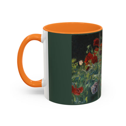 A Study of Poppies for Carnation, Lily, Lily, Rose by John Singer Sargent Colorful Mugs (11oz, 15oz)