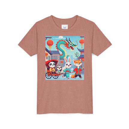 The Little Dragon and Friends Youth Short Sleeve Tee