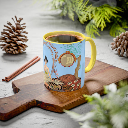 Minuit … ou l’appartement à la mode by George Barbier Colorful Mugs (11oz, 15oz)