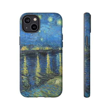 Starry Night Over the Rhone by Vincent Van Gogh Phone Cases