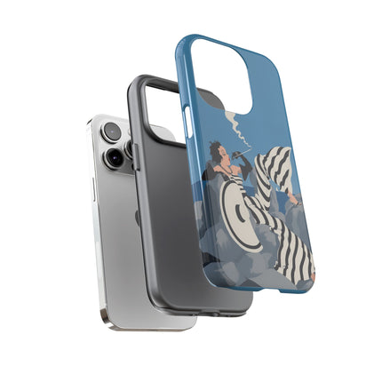 Art Deco Smoker Phone Case – Glamorous Lounging & Timeless Allure