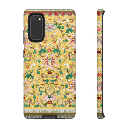 Yellow Botanical Pattern by Owen Jones Phone Cases
