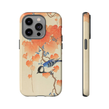 Japanese Bird and Branch by Ohara Koson Phone Cases