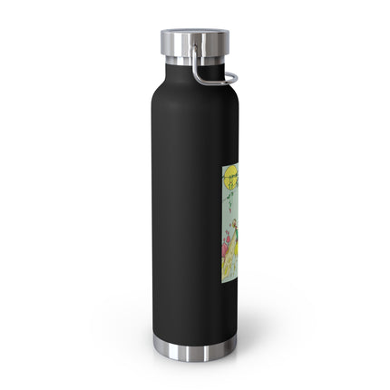 Moonlit Dance of Enchanting Fairies Copper Vacuum Insulated Bottle, 22 oz