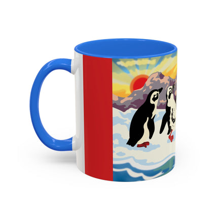 Snowball Shenanigans Colorful Mugs (11oz, 15oz)