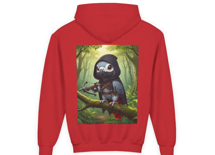 The African Grey Sentinel Youth Heavy Blend Hooded Sweatshirt