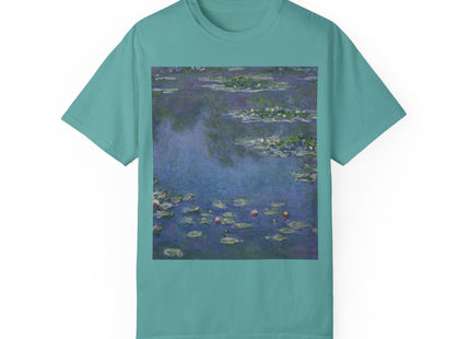 Water Lilies by Claude Monet Unisex Garment-Dyed T-shirt