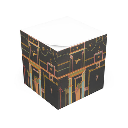Pompeii Walls Pl.04 by Victor Steeger Note Cube