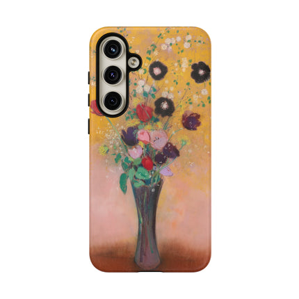Vase of Flowers by Odilon Redon Phone Cases