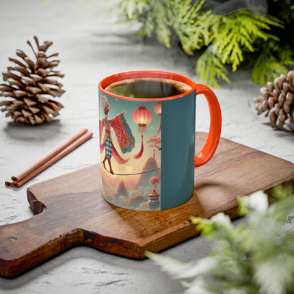 The Lantern Walker Colorful Mugs (11oz, 15oz)