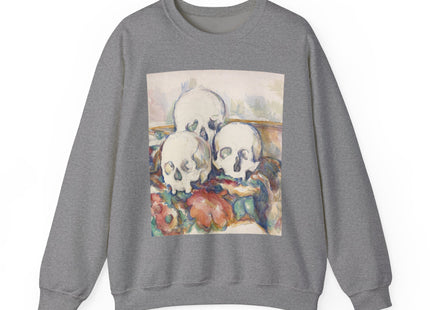 The Three Skulls by Paul Cézanne Unisex Heavy Blend™ Crewneck Sweatshirt