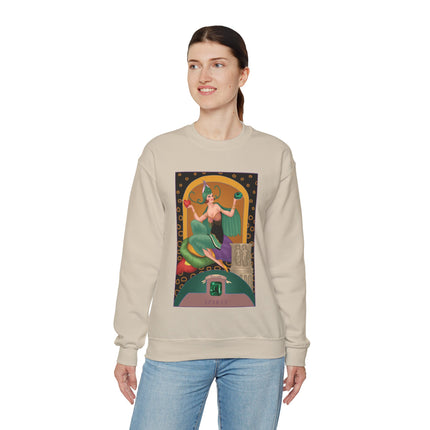 May & Emerald (from the Gem Series) by Sofia Chiostri Heavy Blend™ Crewneck Sweatshirt