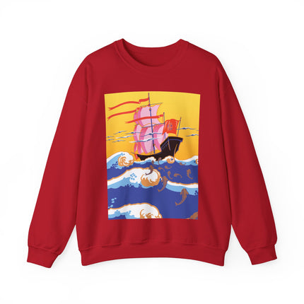 Golden Seas and Whimsical Dreams Heavy Blend™ Crewneck Sweatshirt