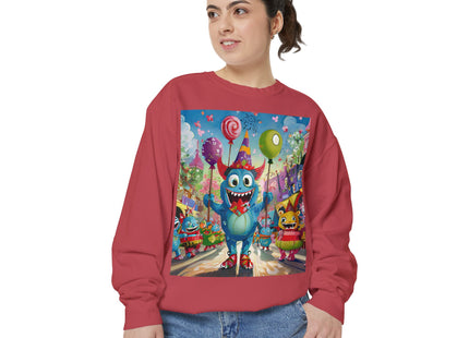 Monster Parade Madness Unisex Garment-Dyed Sweatshirt