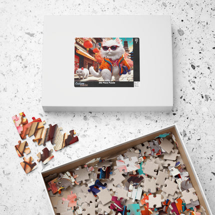 Fashionista Feline Puzzle (110, 252, 520, 1014-piece)