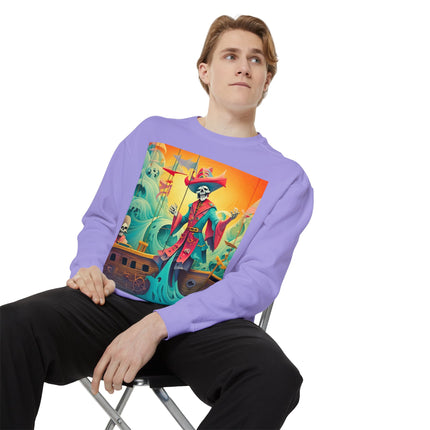 Skeleton Crew of the Misty Seas Unisex Garment-Dyed Sweatshirt