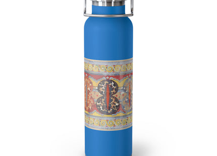 Reproduction of the Shield Frieze by Emile Gilliéron Copper Vacuum Insulated Bottle, 22oz