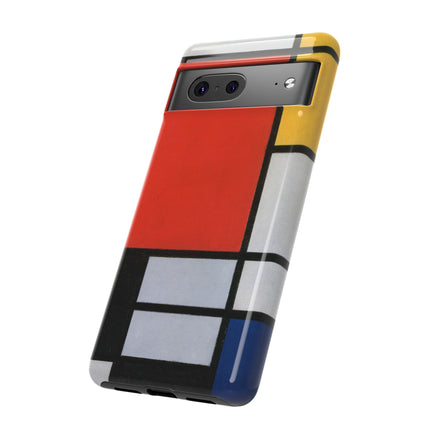 Composition with Red, Yellow, Blue, and Black by Piet Mondrian Phone Cases
