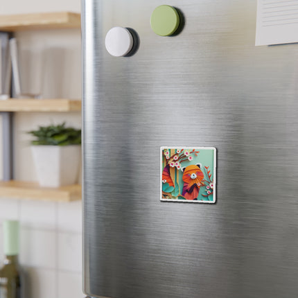A Playful Red Panda Die-Cut Magnets (5 Sizes)