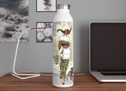 Wrapped in Elegance Slim Water Bottle