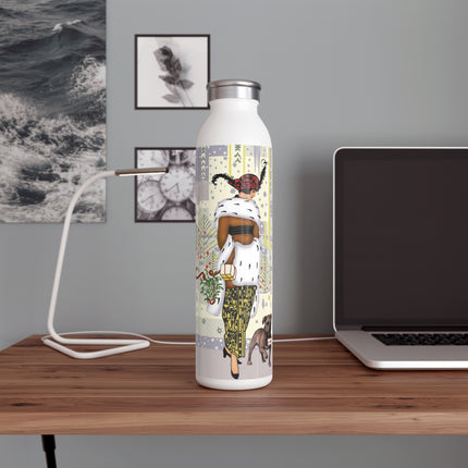 Wrapped in Elegance Slim Water Bottle