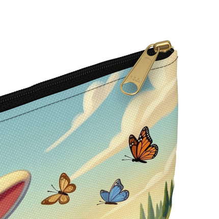 The Rabbit Gladiator Flat Pouch – Adventurous Spirit & Heroic Charm