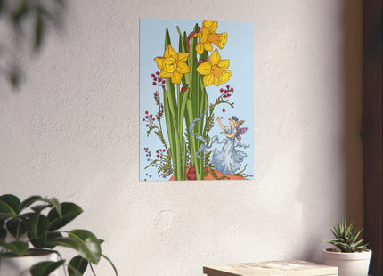 Daffodil Fairy Fine Art Posters