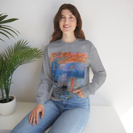 Sunrise by Claude Monet Heavy Blend™ Crewneck Sweatshirt