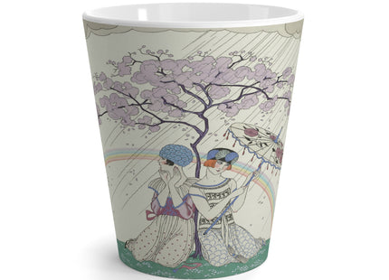 L’Arc-en-Ciel by George Barbier Latte Mug