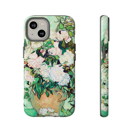 Roses by Vincent Van Gogh Phone Cases