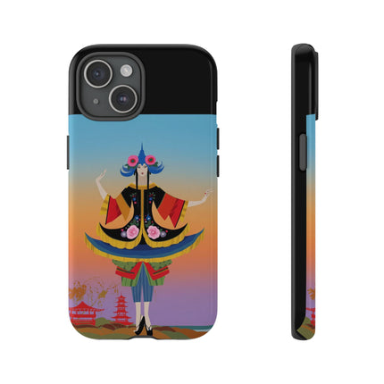 Colorful Dancer Phone Case – Vibrant Grace & Cultural Elegance