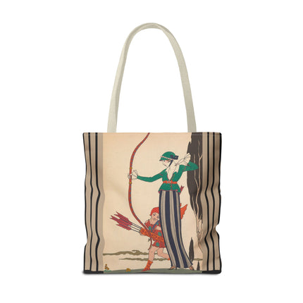 L'Arc Rouge by George Barbier Tote Bag