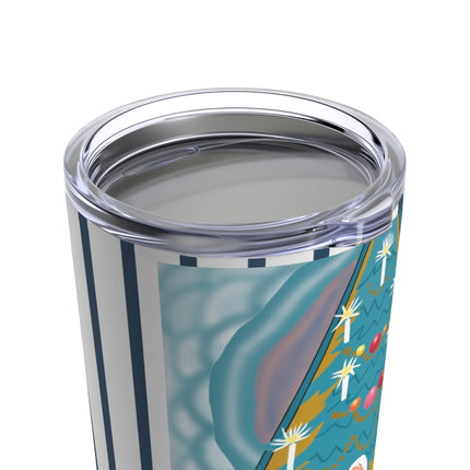 Art Deco Christmas Elegance Tumbler 20oz