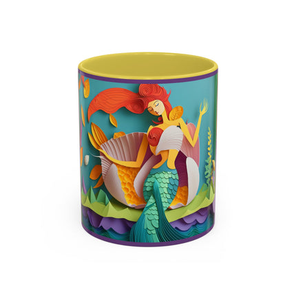 Charming Mermaid Colorful Mugs (11oz, 15oz)