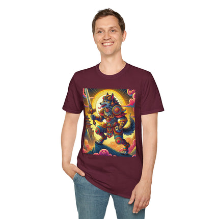 Mountain Wolf Softstyle T-Shirt