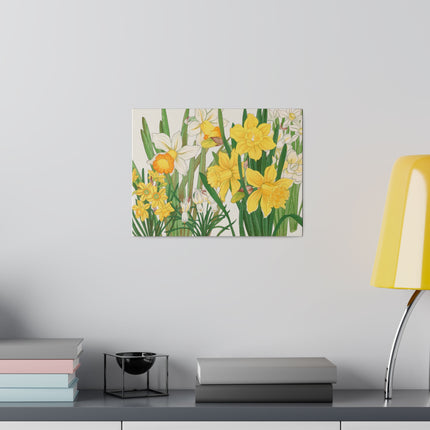 Golden Daffodils by Tanigami Kônan – Japanese Botanical Grace