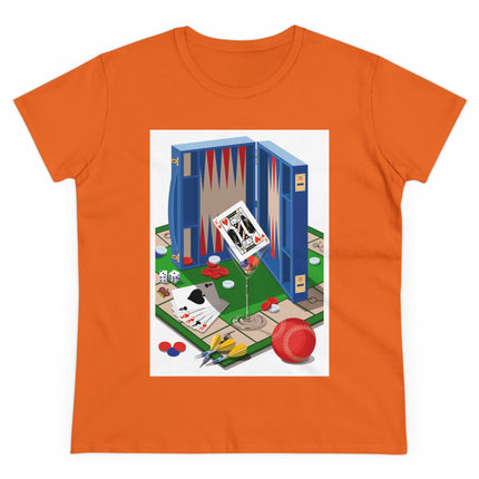 Games Unleashed Women's Midweight Cotton Tee