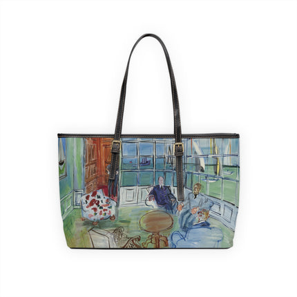 James Duncan by Raoul Dufy PU Leather Shoulder Bag