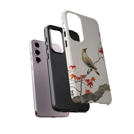 Japanese Bird on Maple by Ohara Koson Phone Cases