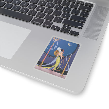 Moonlit Serenade Kiss-Cut Stickers (4 Sizes)