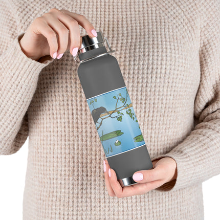 The Crow and the Frog Copper Vacuum Insulated Bottle, 22oz