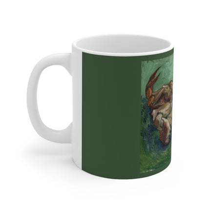 Crab on its Back by Vincent Van Gogh Ceramic Mug 11oz