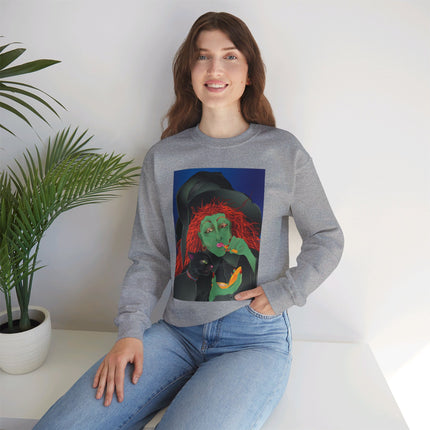 Mirror, Mirror A Witch's Touch Women’s Unisex Heavy Blend™ Crewneck Sweatshirt