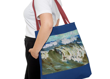 The Wave by Karl Hagemeister Tote Bag (AOP)