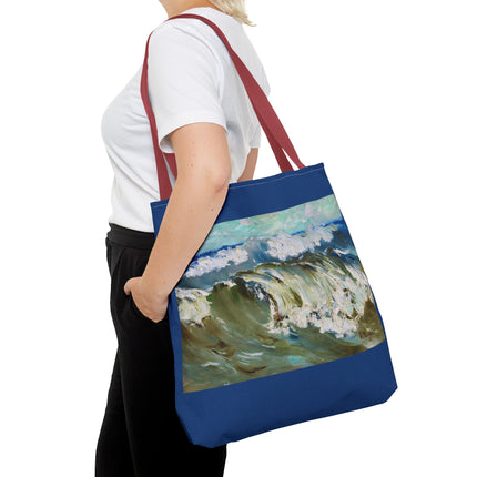 The Wave by Karl Hagemeister Tote Bag (AOP)