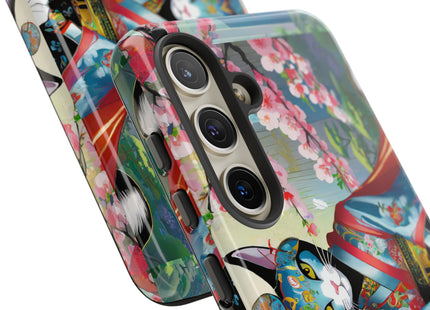 Cyberpunk Geisha Phone Cases