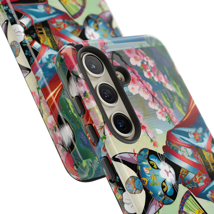 Cyberpunk Geisha Phone Cases