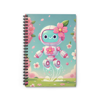 Sakura Sentinel Spiral Notebook - Ruled Line